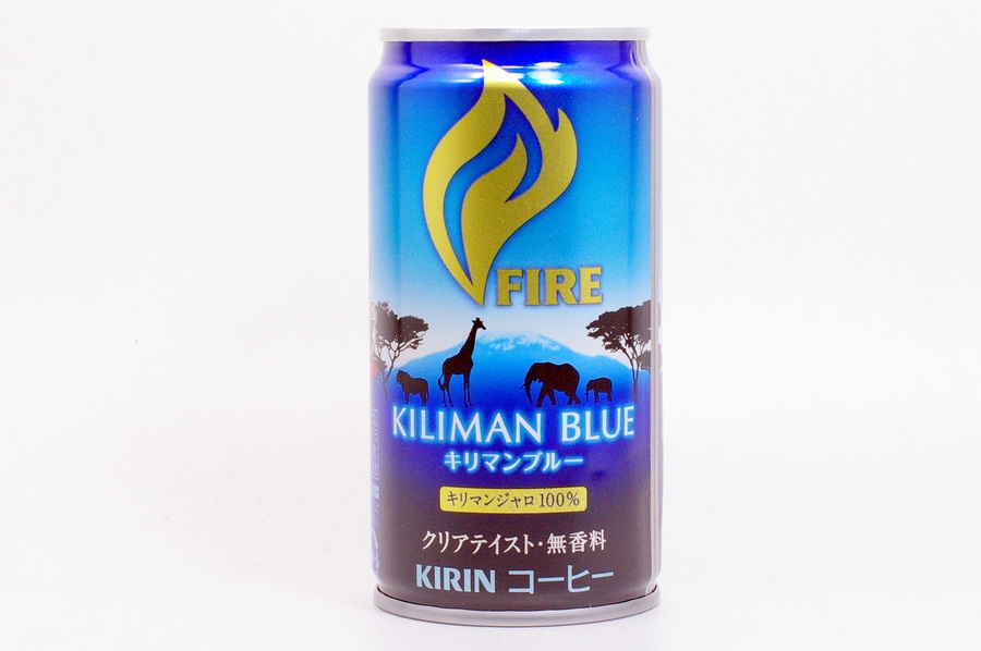 FIRE キリマンブルー サッカー日本代表応援缶 NO.1 2014_3 表面