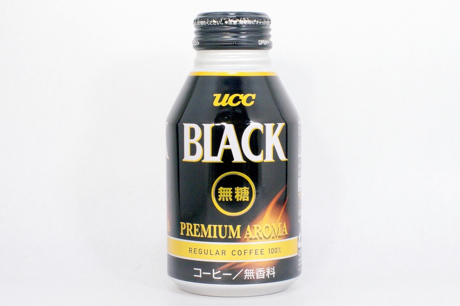 UCC BLACK無糖 PREMIUM AROMA リキャップ缶275g