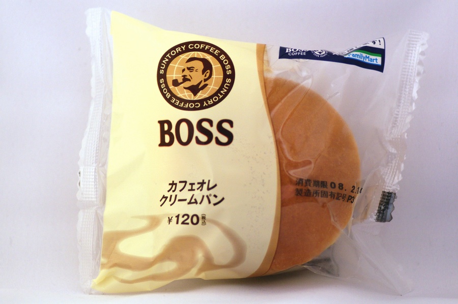 BOSSカフェオレクリームパン