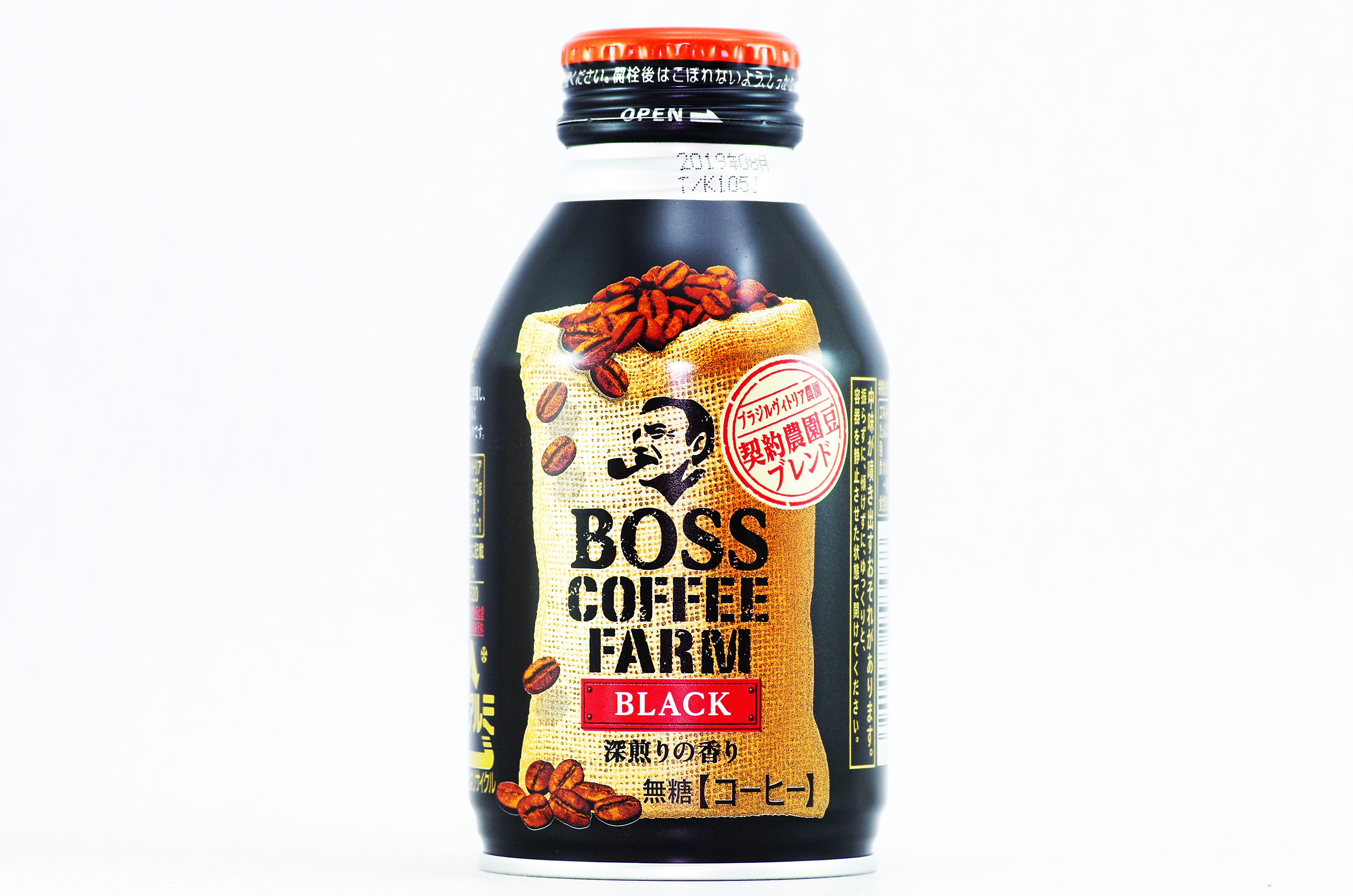 BOSS COFFEE FARM ブラック 契約農園豆ブレンド 2017年9月