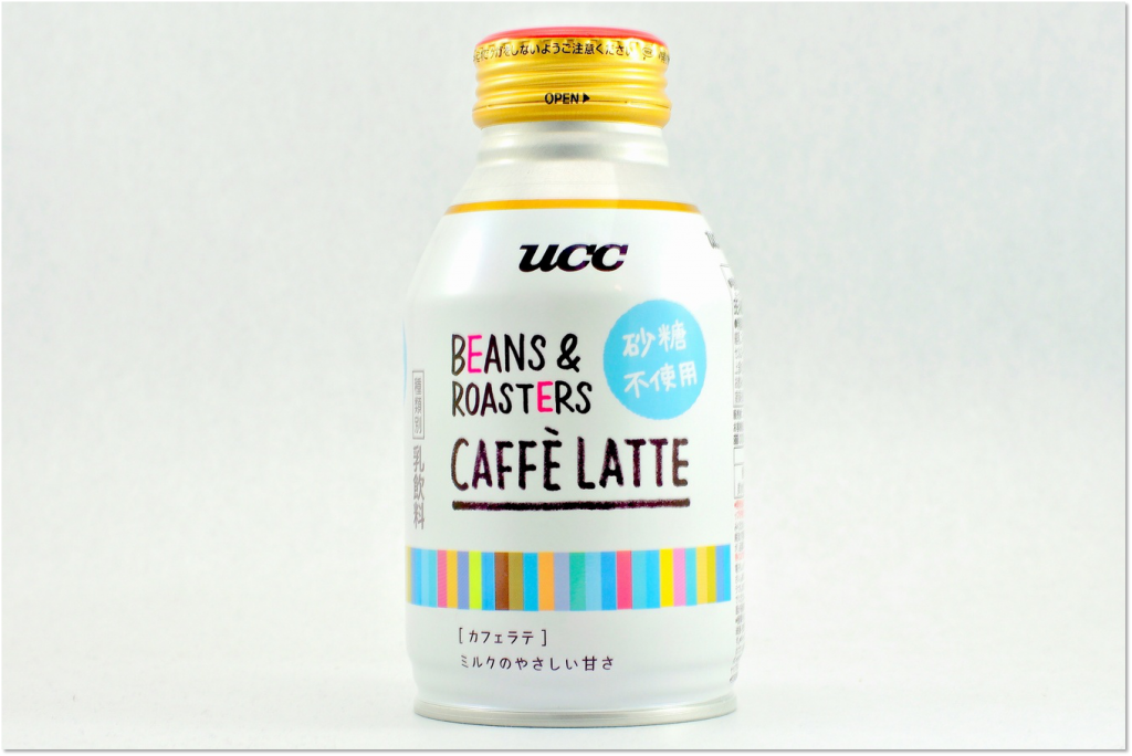 UCC BEANS &ROASTERS CAFFE LATTE 砂糖不使用