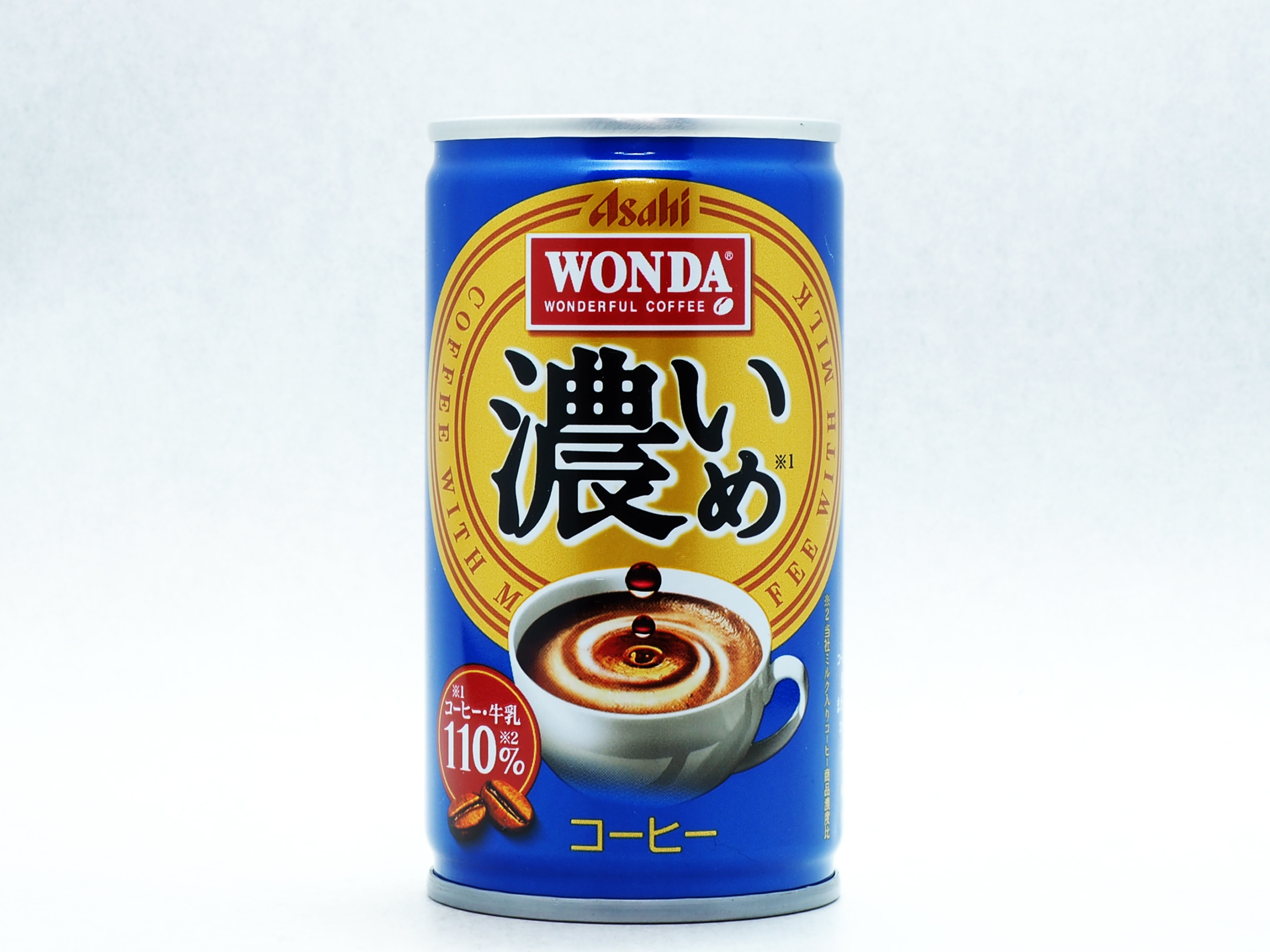 アサヒ飲料 WONDA 濃いめ