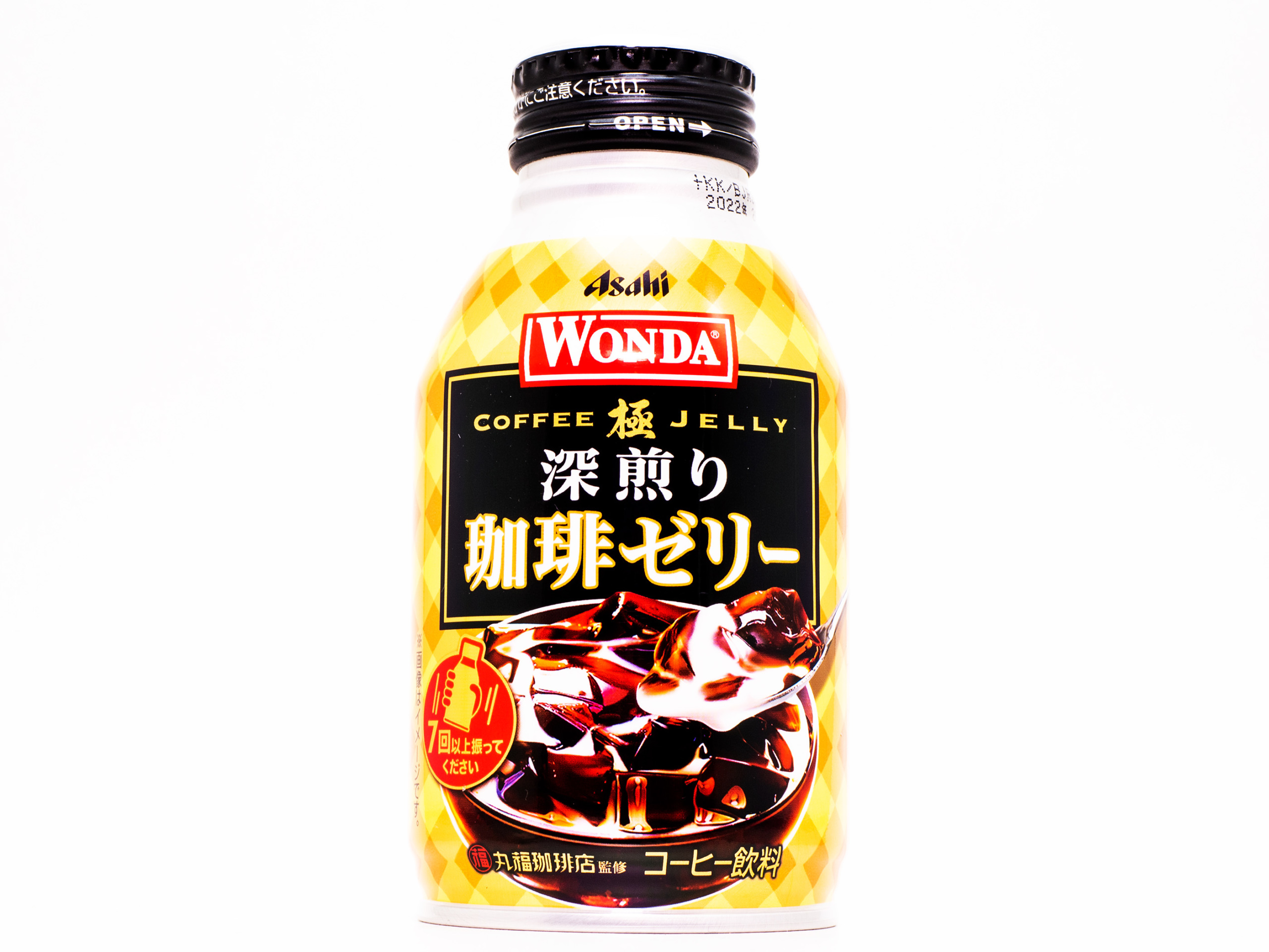 アサヒ飲料 WONDA 極 深煎り珈琲ゼリー ボトル缶260g