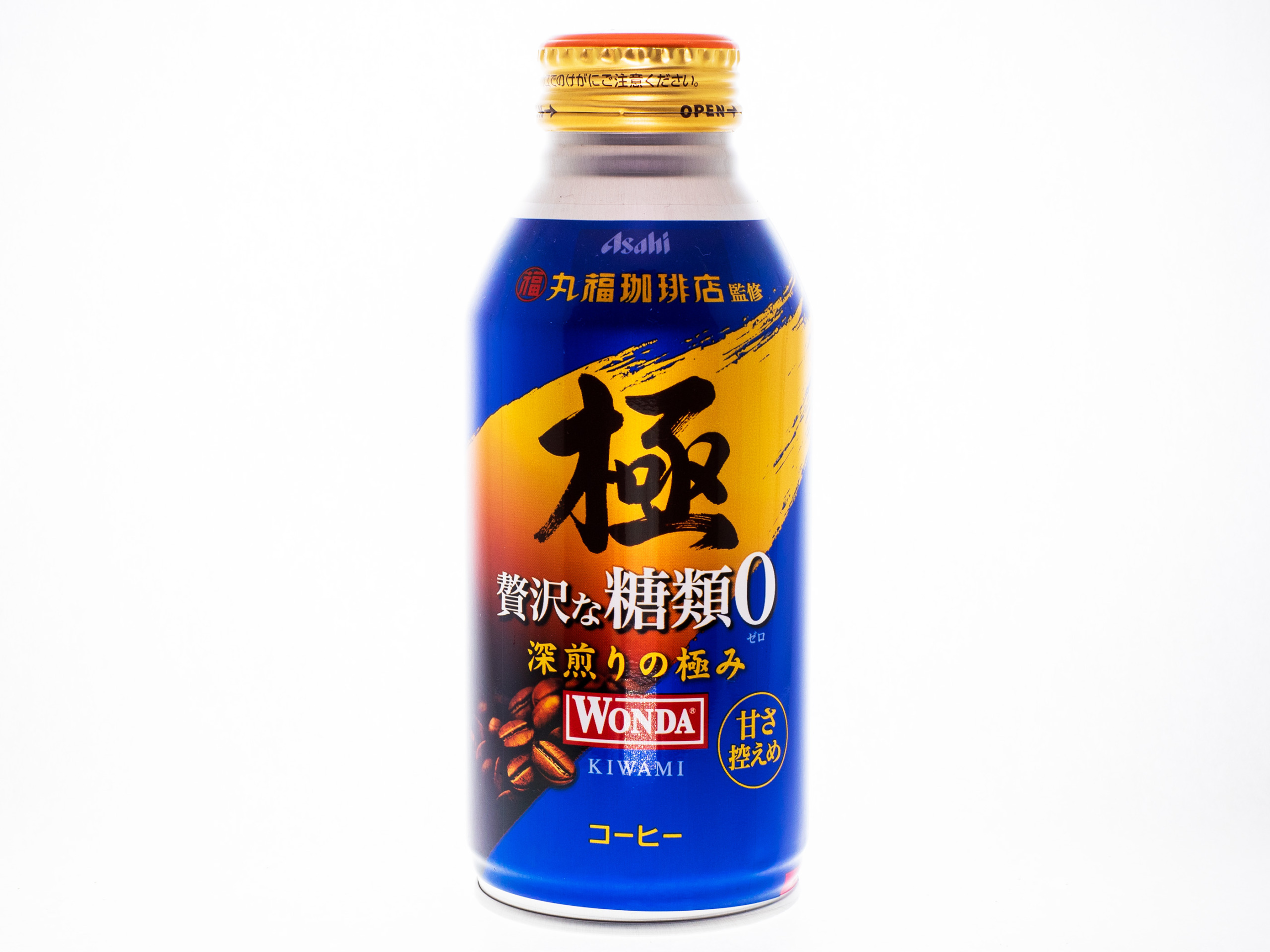アサヒ飲料 WONDA 極 贅沢な糖類0 370gボトル缶