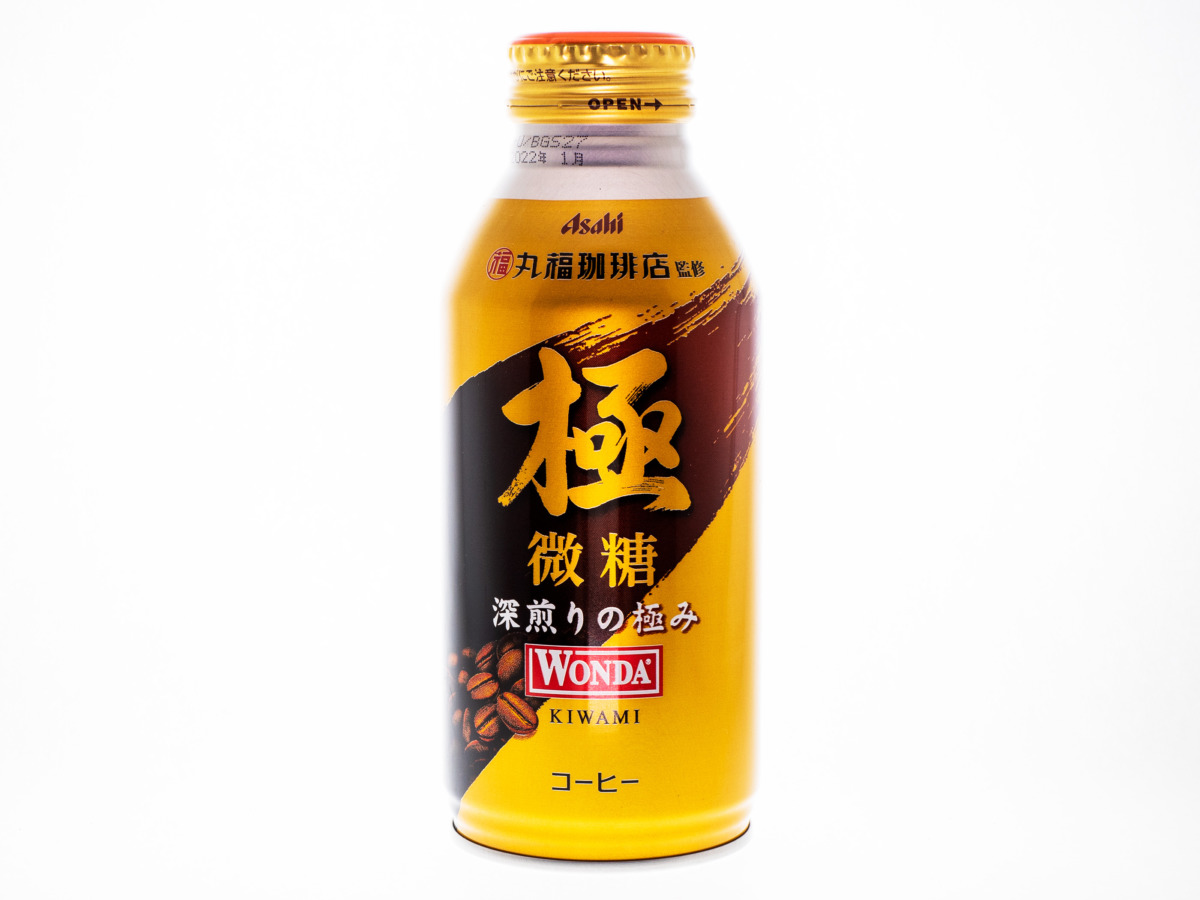 アサヒ飲料 WONDA 極 微糖 ボトル缶370g