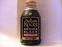 Rootsアロマブラックホットブレンドブラック無糖