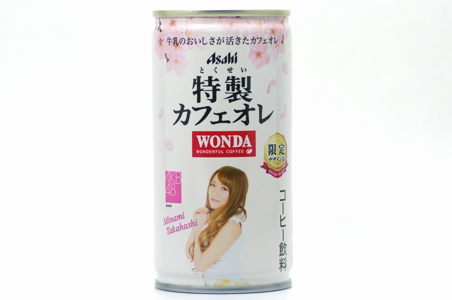 WONDA 特製カフェオレ AKB48デザイン缶 高橋みなみ1