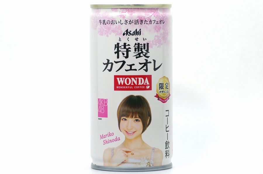 WONDA 特製カフェオレ AKB48デザイン缶 篠田麻里子2