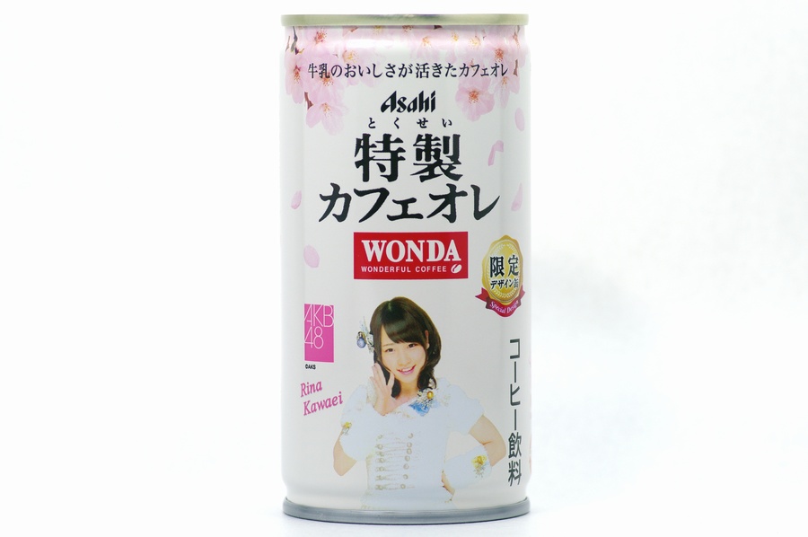 WONDA 特製カフェオレ AKB48デザイン缶 川栄李奈2