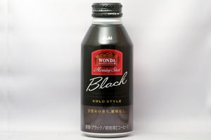 WONDA モーニングショットブラック ボトル缶400g