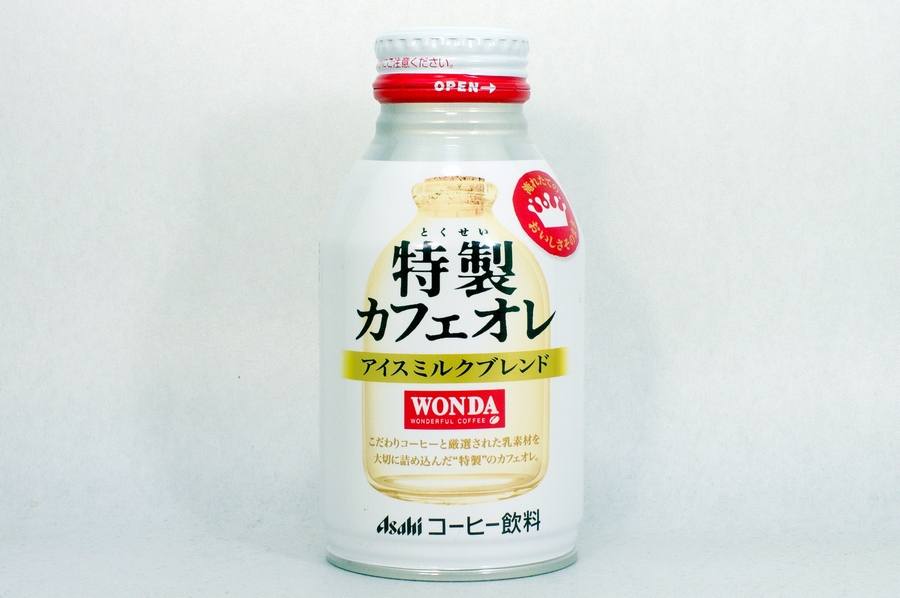 WONDA 特製カフェオレ アイスミルクブレンド 2014年3月