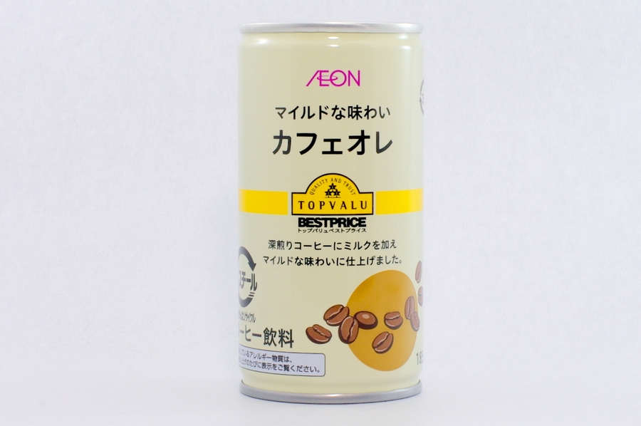 TOPVALU BESTPRICE カフェオレ 2014年6月