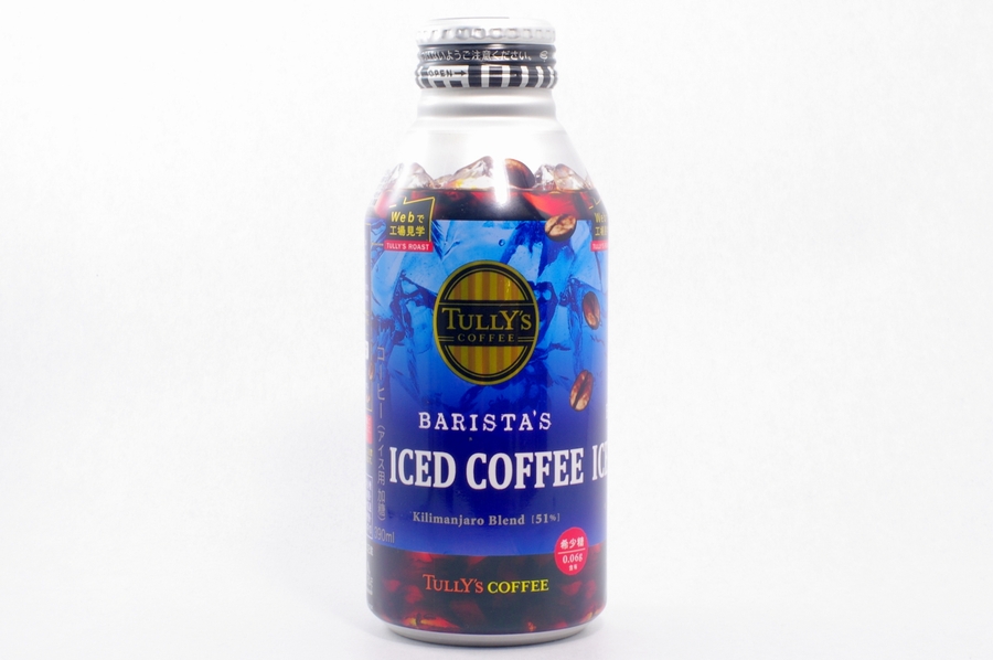 TULLY'S COFFEE BARISTA'S ICED COFFEE 390mlボトル缶 2014年6月