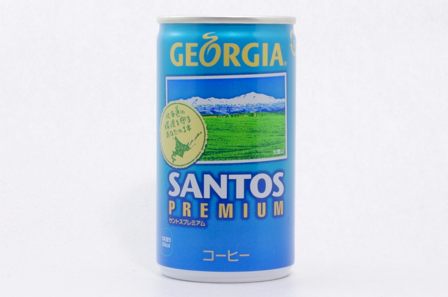 GEORGIA サントスプレミアム 170g缶 2014年7月 表面