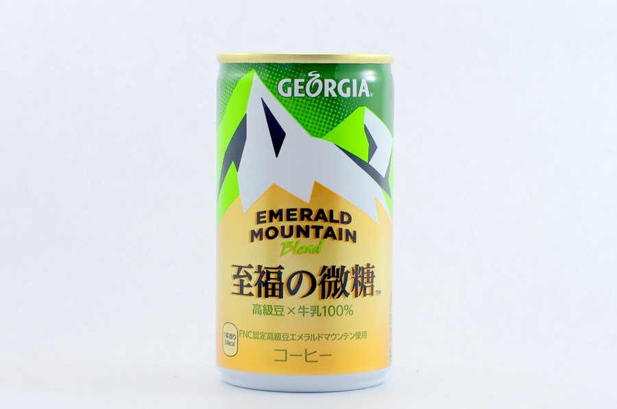 GEORGIA エメラルドマウンテンブレンド 至福の微糖 170g缶 2014年9月