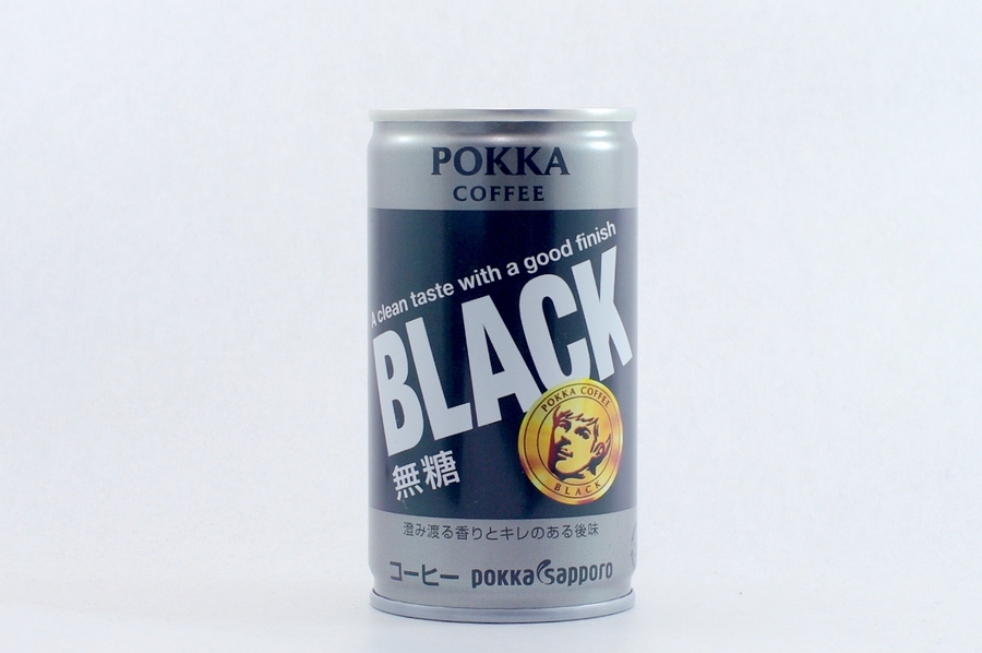 ポッカコーヒー ブラック 165g缶 2014年10月