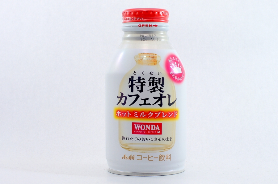 WONDA 特製カフェオレ ホットミルクブレンド 2014年10月