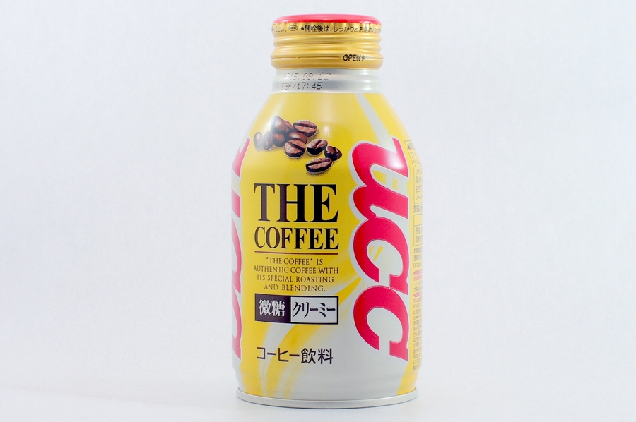 UCC THE COFFEE 微糖クリーミー 2014年10月