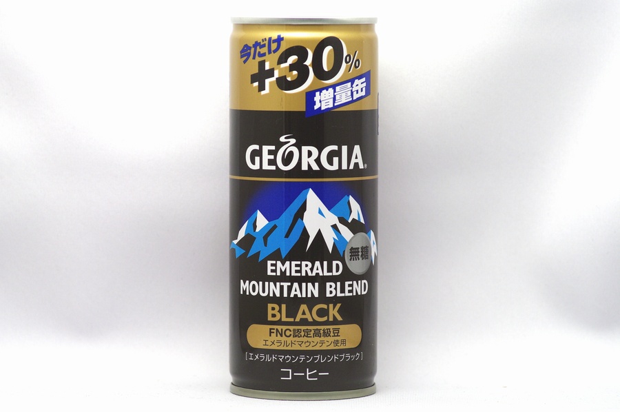 GEORGIA エメラルドマウンテンブレンドブラック +30%増量缶