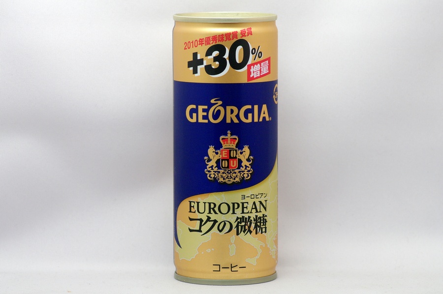 GEORGIA ヨーロピアン コクの微糖 +30％増量缶