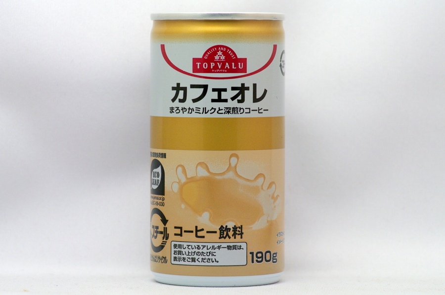 TOPVALUカフェオレ