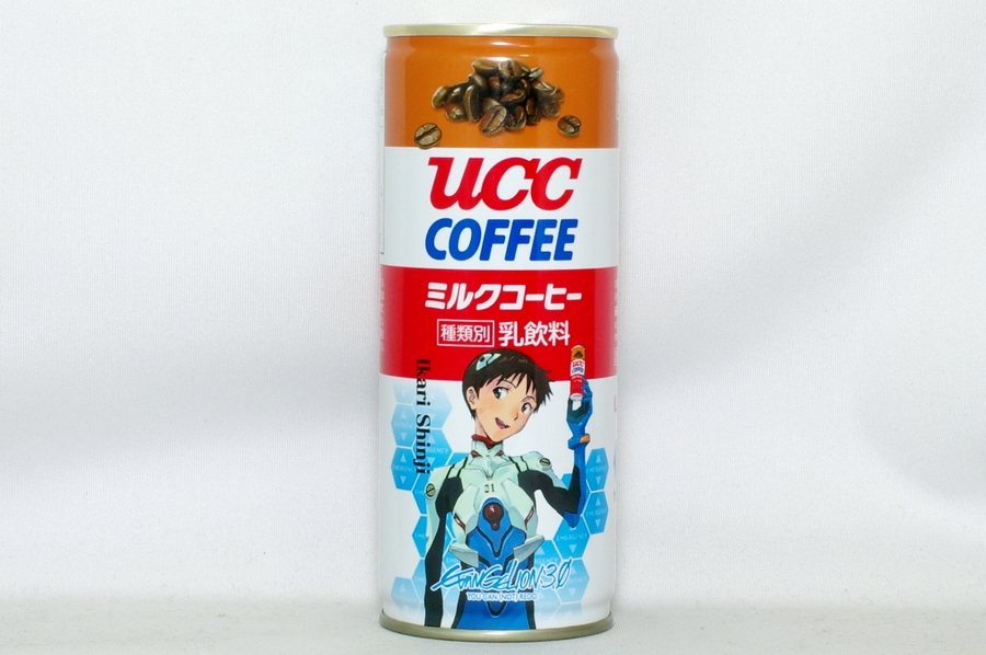 ミルクコーヒー エヴァンゲリヲン缶 碇シンジ