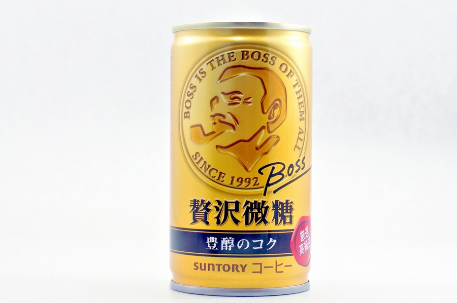 BOSS 贅沢微糖 165g缶 2014年12月