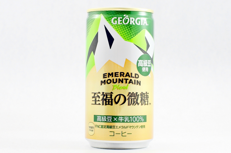 GEORGIA エメラルドマウンテンブレンド 至福の微糖 アルミ缶 2015年1月
