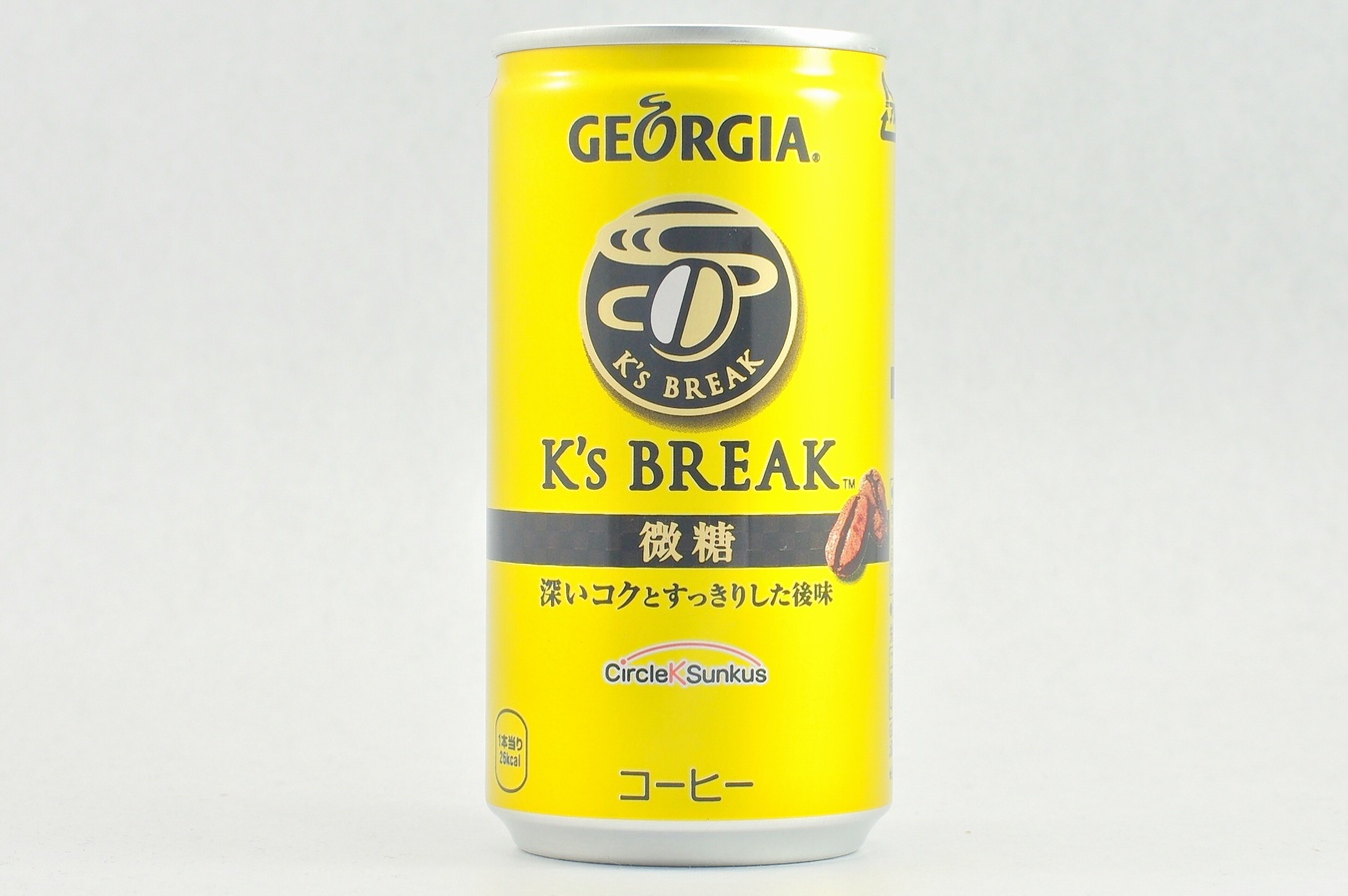 GEORGIA K's BREAK 微糖  アルミ缶 2015年2月