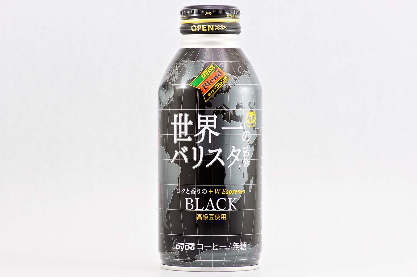 ダイドーブレンド BLACK 世界一のバリスタ監修 400gボトル缶 2015年4月