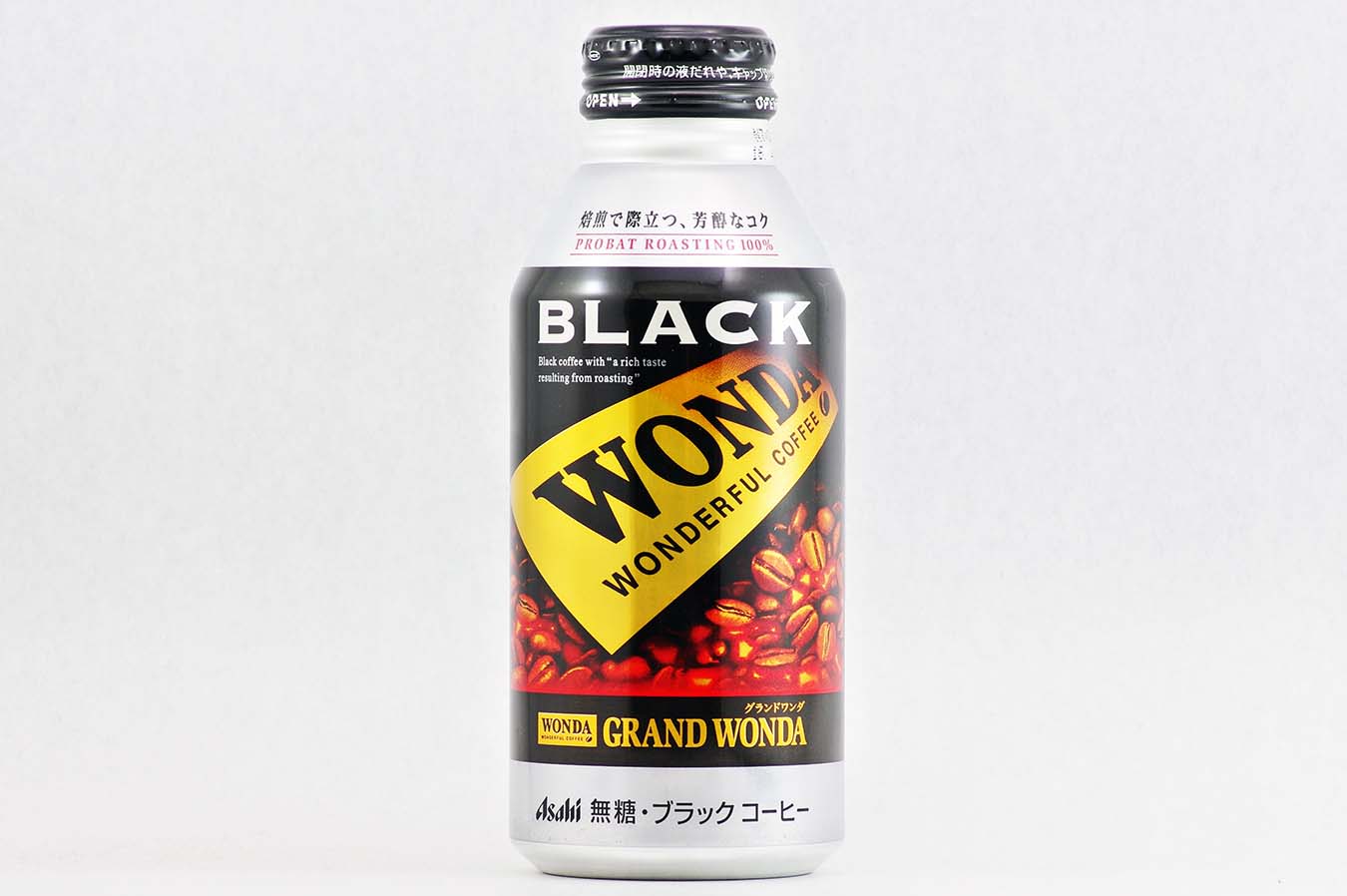WONDA グランドワンダブラック ボトル缶400g 2015年5月
