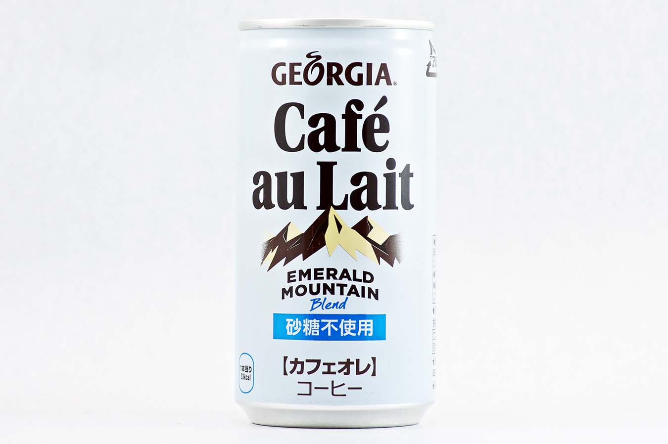 GEORGIA エメラルドマウンテンブレンドカフェオレ 砂糖不使用 アルミ缶 2015年6月