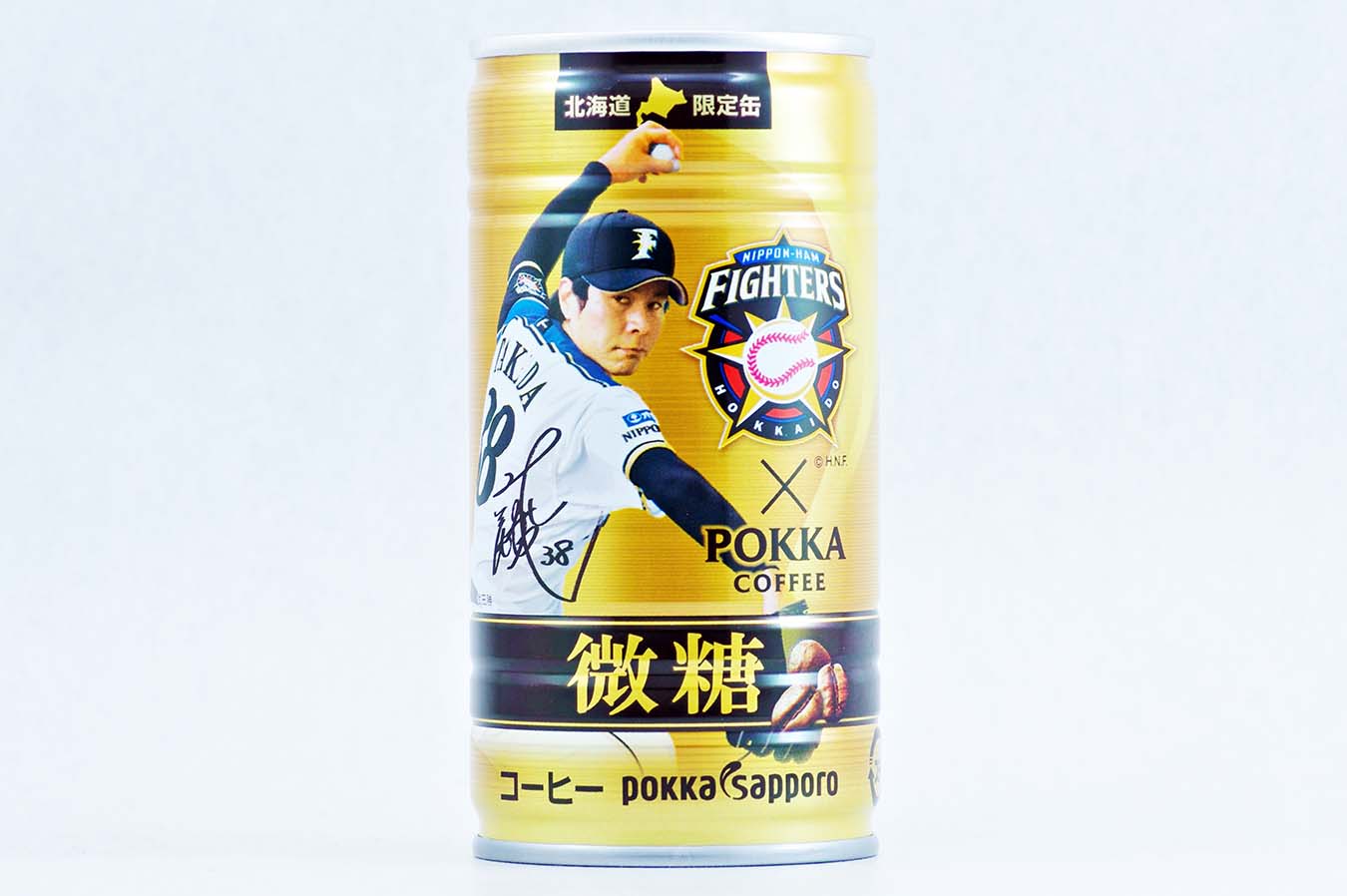 ポッカコーヒー ファイターズ選手缶微糖 武田勝 2015年6月