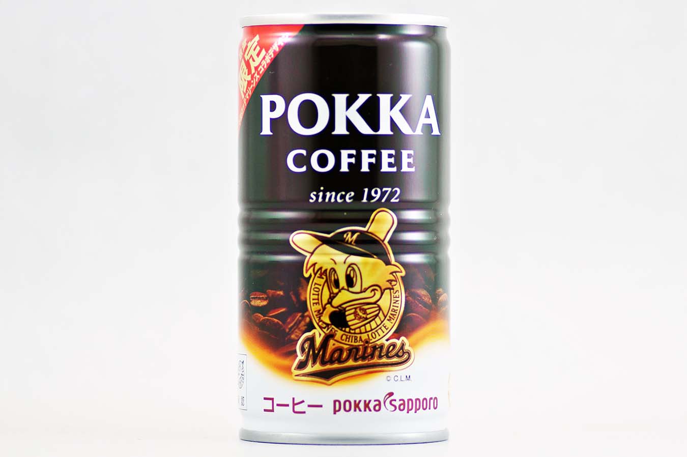 ポッカコーヒー オリジナル 千葉ロッテマリーンズ缶 2015年7月