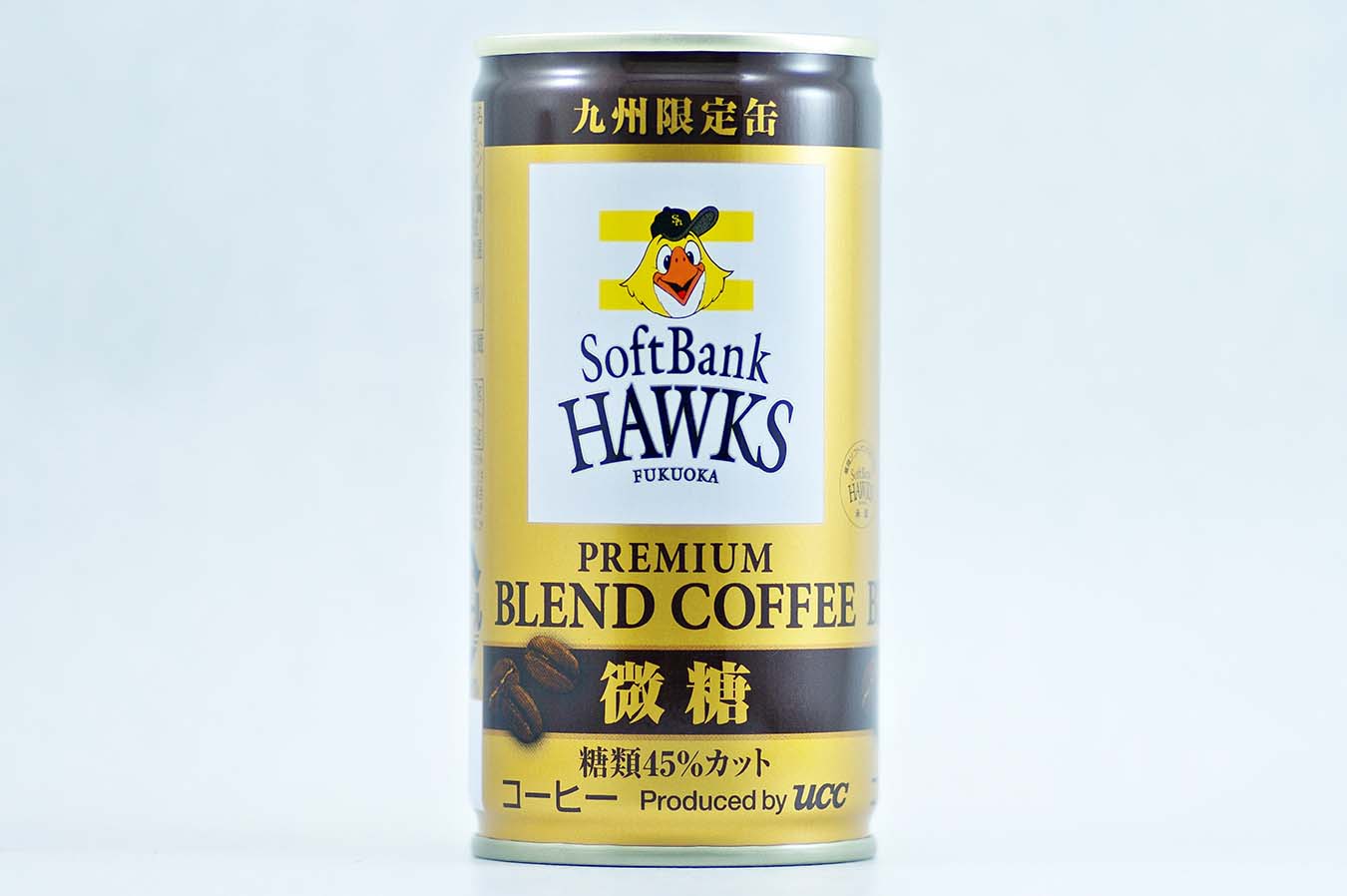 プレミアムブレンドコーヒー 微糖 ソフトバンクホークス 九州限定缶 2014年8月