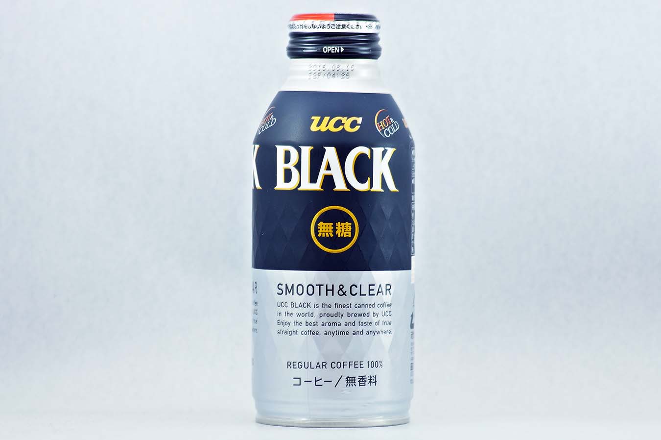 UCC BLACK無糖 SMOOTH & CLEAR 375gボトル缶 2015年10月