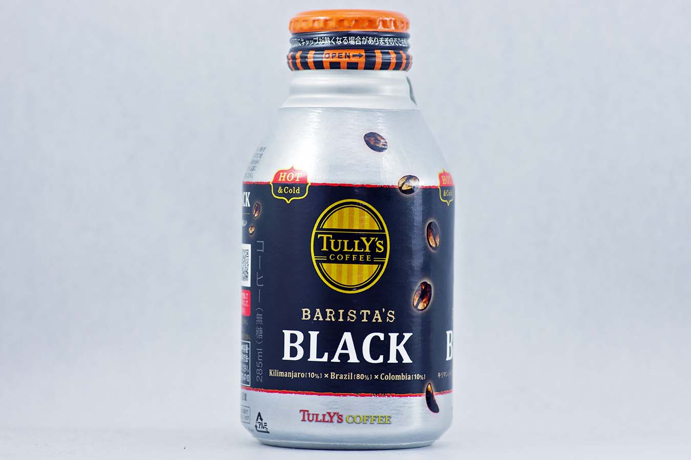 TULLY'S COFFEE BARISTA'S BLACK 285mlボトル缶 2015年10月