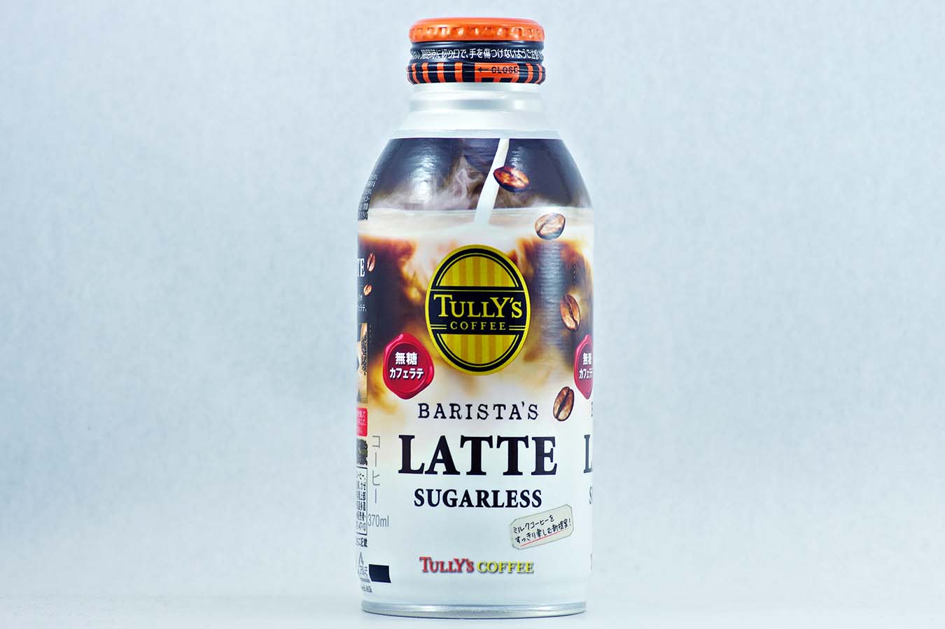 TULLY'S COFFEE BARISTA'S LATTE SUGARLESS 370mlボトル缶 2015年10月