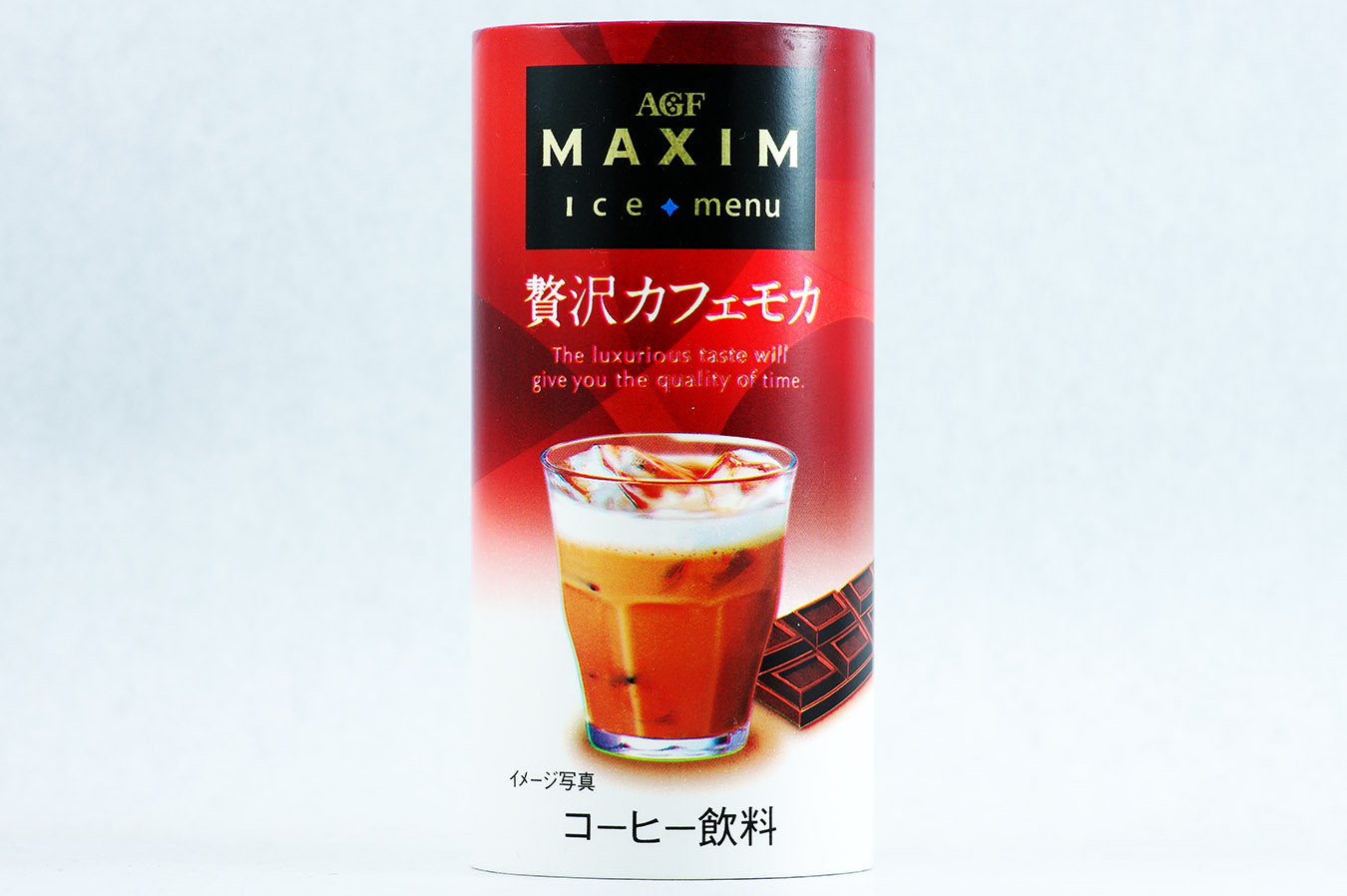 MAXIM アイスメニュー 贅沢カフェモカ 2015年12月