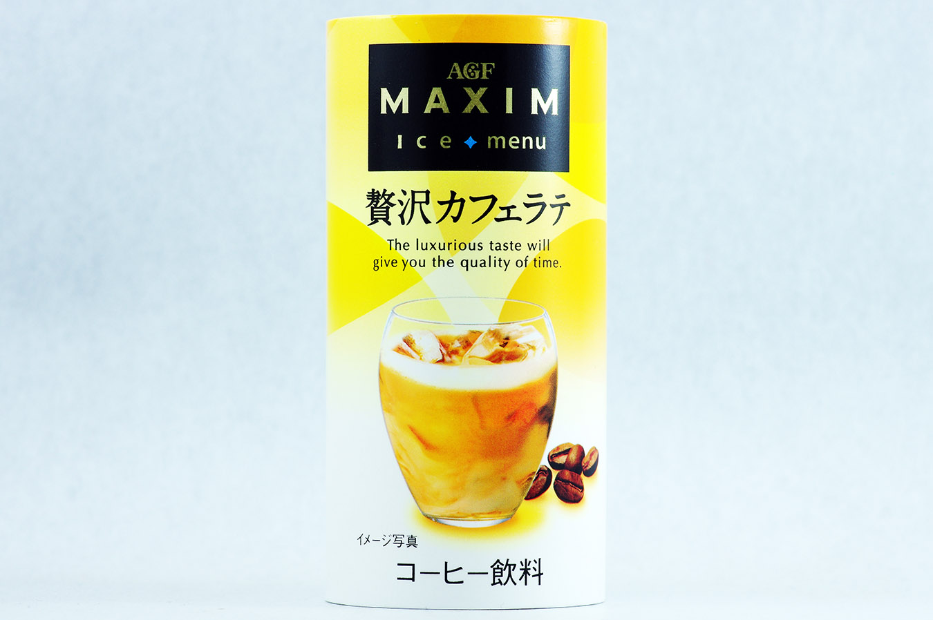 MAXIM アイスメニュー 贅沢カフェラテ 2015年12月