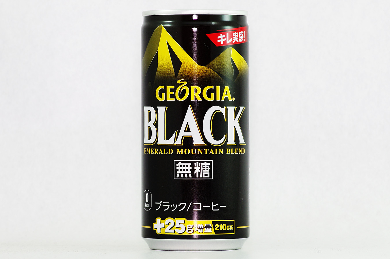 GEORGIA エメラルドマウンテンブレンド ブラック +25g増量210g缶 2016年5月