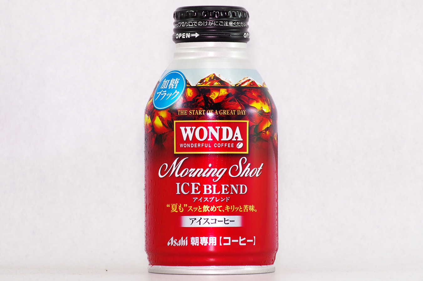 WONDA モーニングショット アイスブレンド 2016年6月