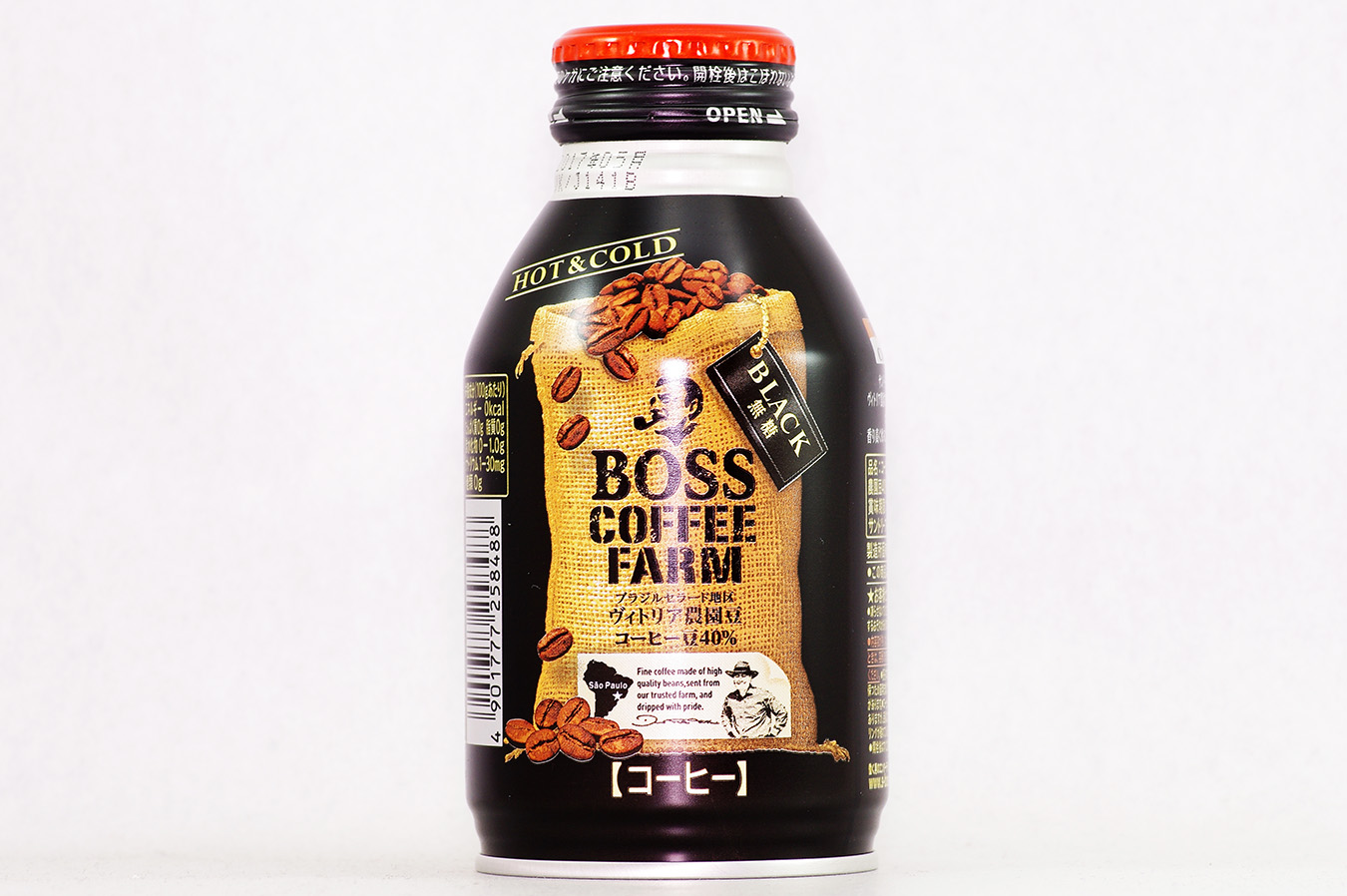 BOSS COFFEE FARM ブラック 2016年8月