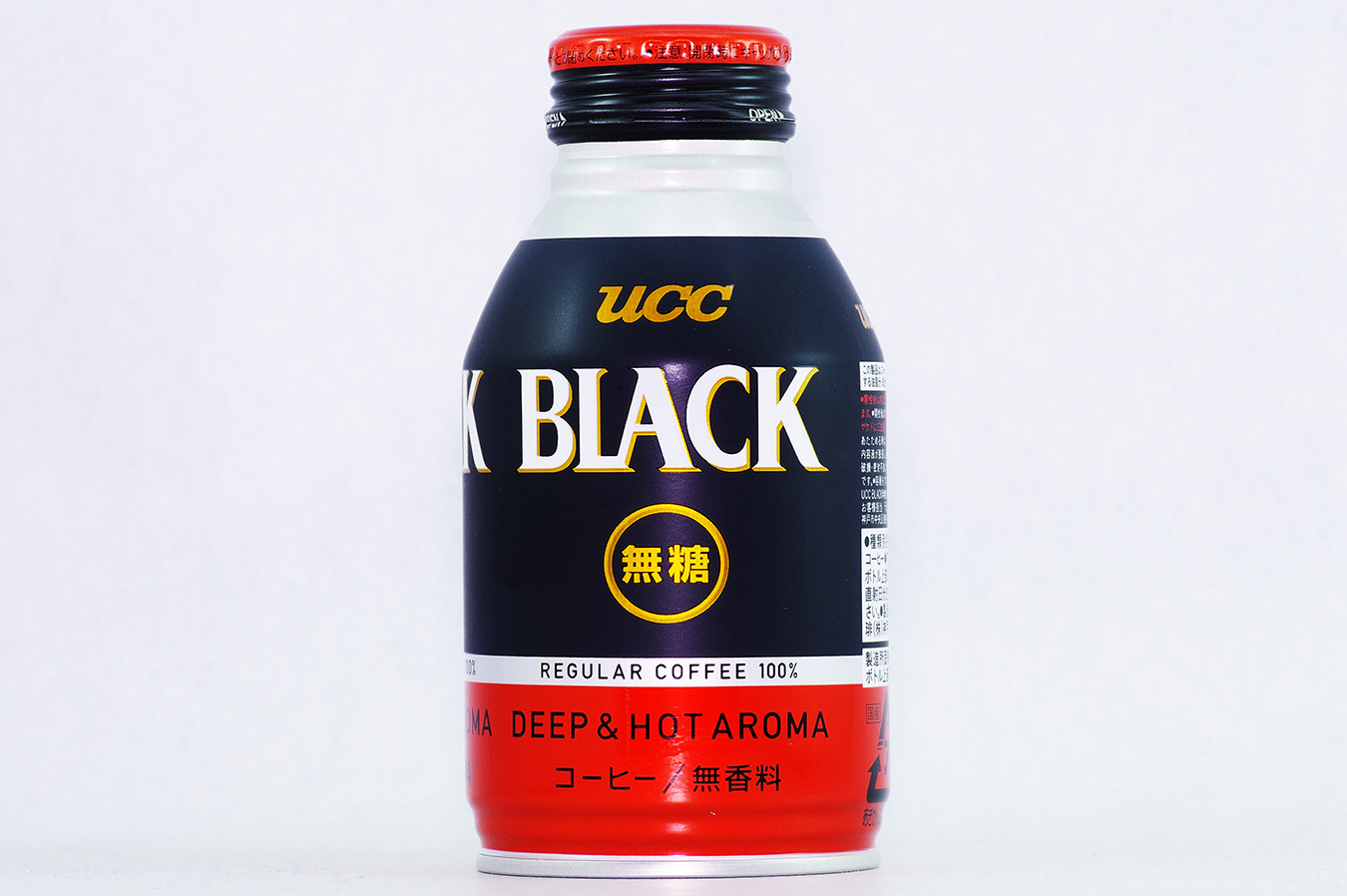 UCC BLACK無糖 DEEP & HOT AROMA 2016年9月
