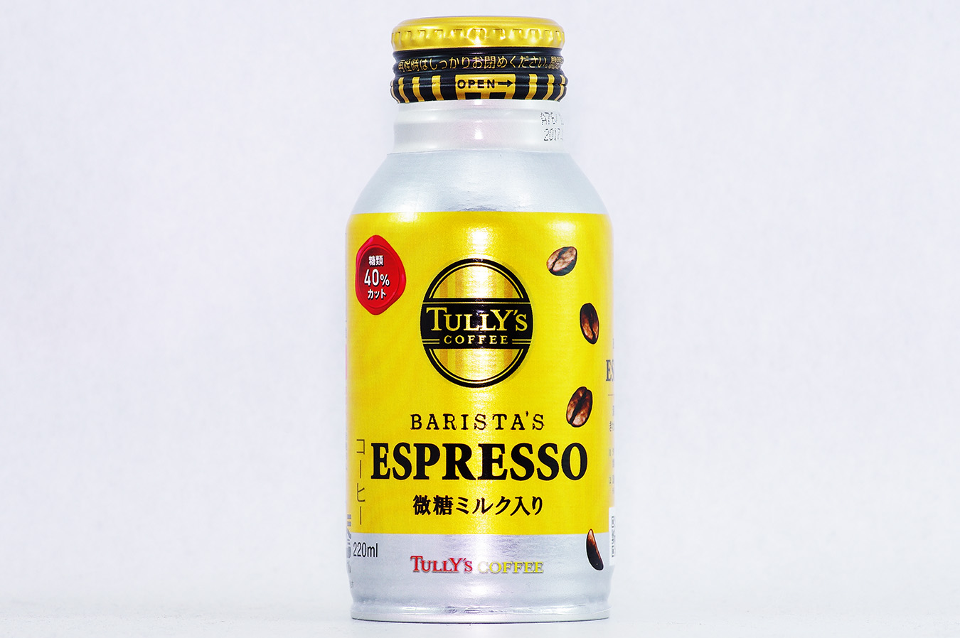 TULLY'S COFFEE BARISTA'S ESPRESSO 220mlボトル缶 2016年12月
