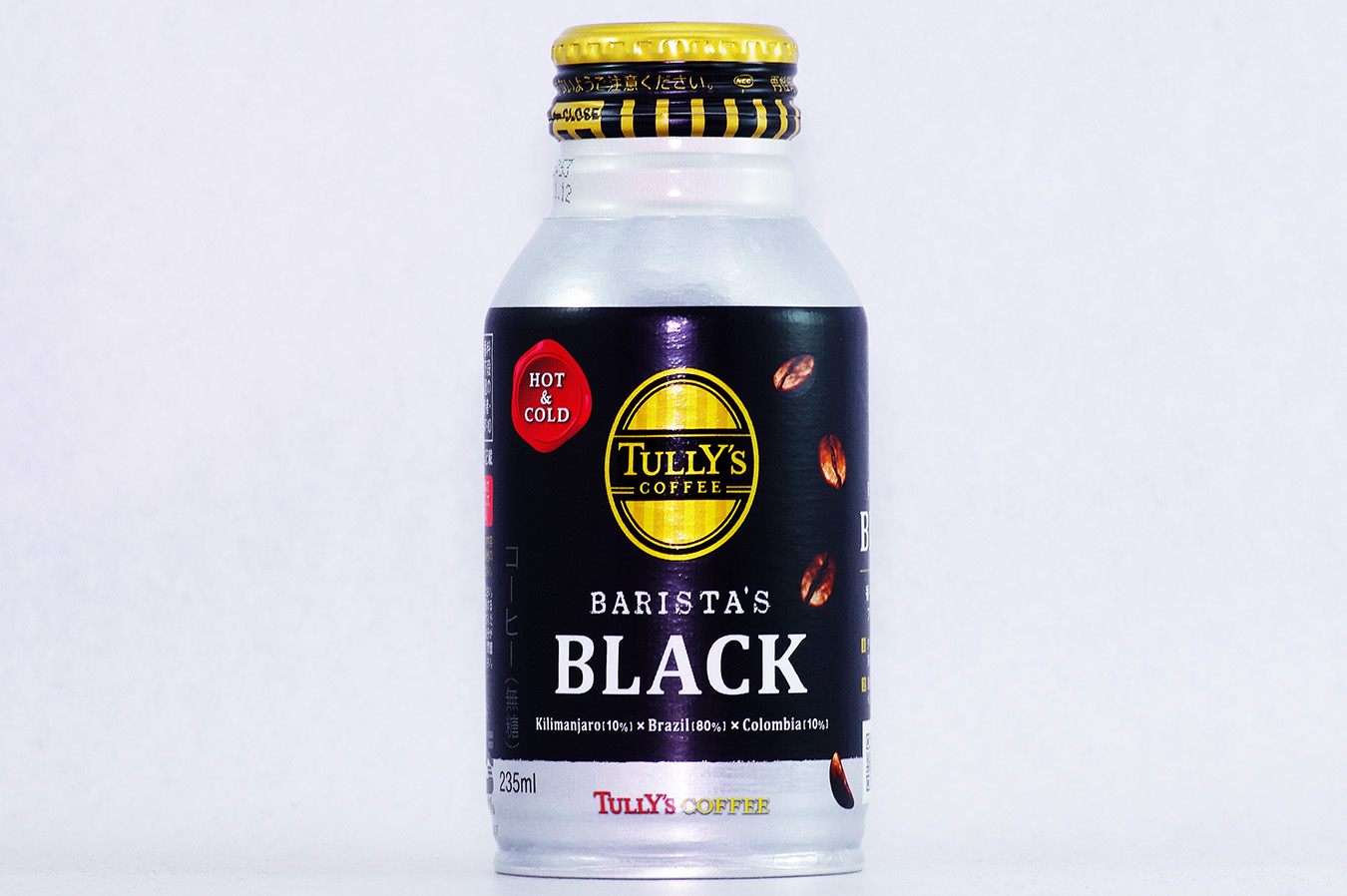 TULLY'S COFFEE BARISTA'S BLACK 235mlボトル缶 2017年1月