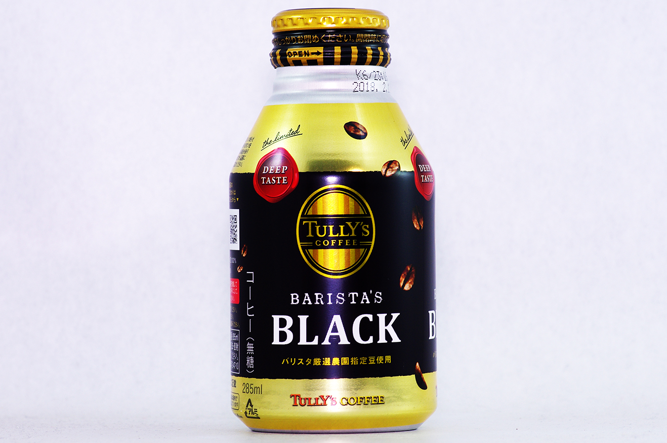 TULLY'S COFFEE BARISTA'S BLACK 285mlボトル缶 2017年3月