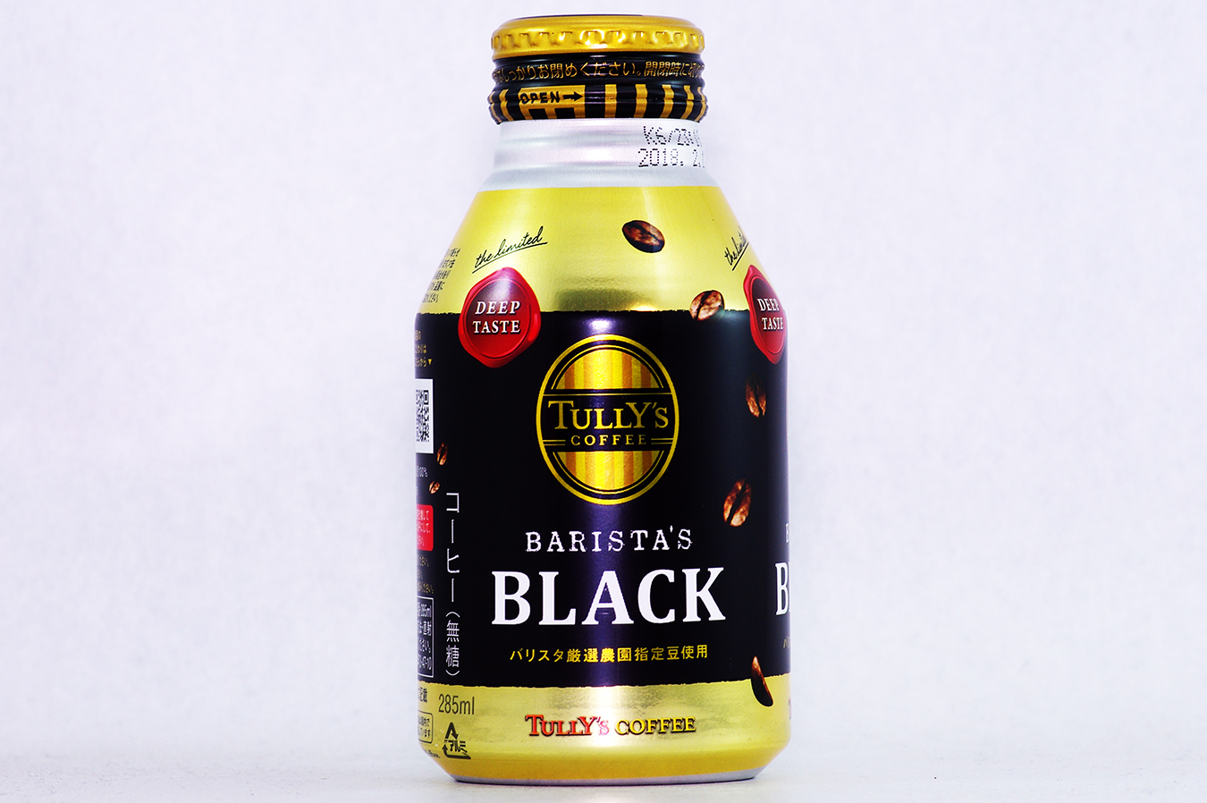 TULLY'S COFFEE BARISTA'S BLACK 285mlボトル缶 2017年3月