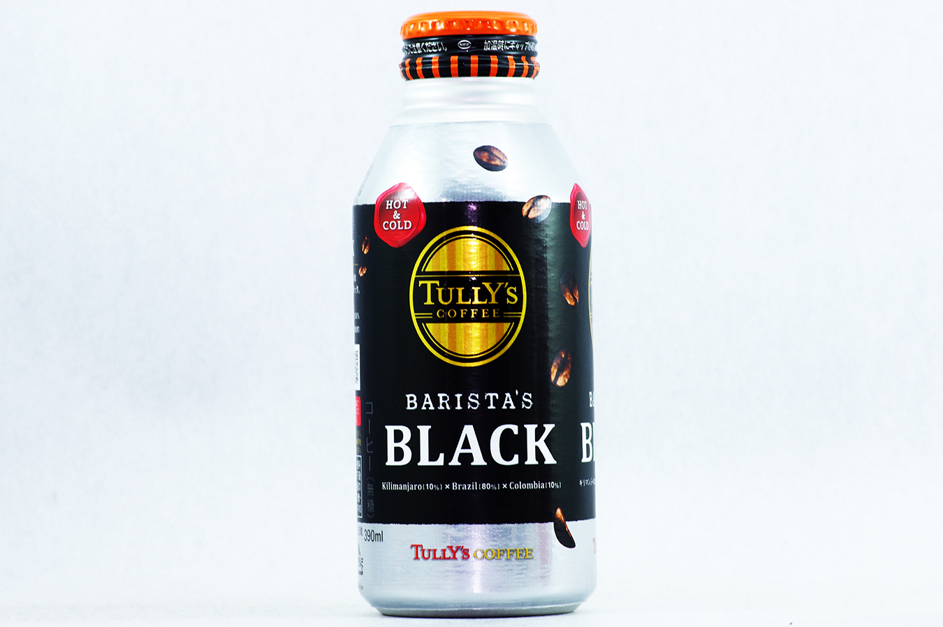 TULLY'S COFFEE BARISTA'S BLACK 390mlボトル缶 2017年10月