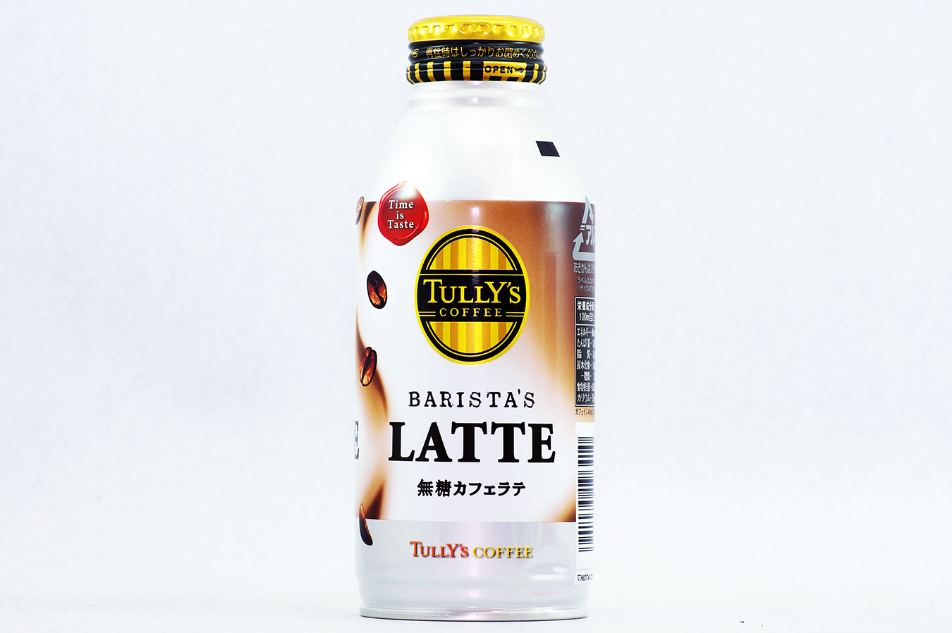 TULLY'S COFFEE BARISTA'S LATTE 370mlボトル缶 2018年3月